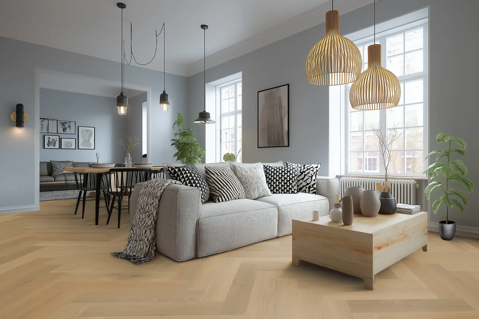 Borgo visgraat XL 32 | Rigid Click