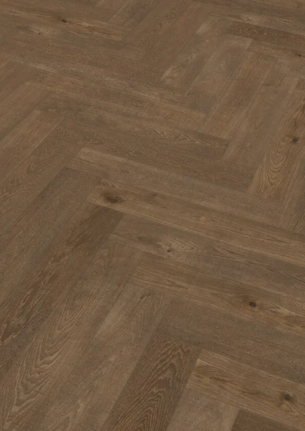 Floer Hybride Hout Visgraat – Warmbruin Eiken