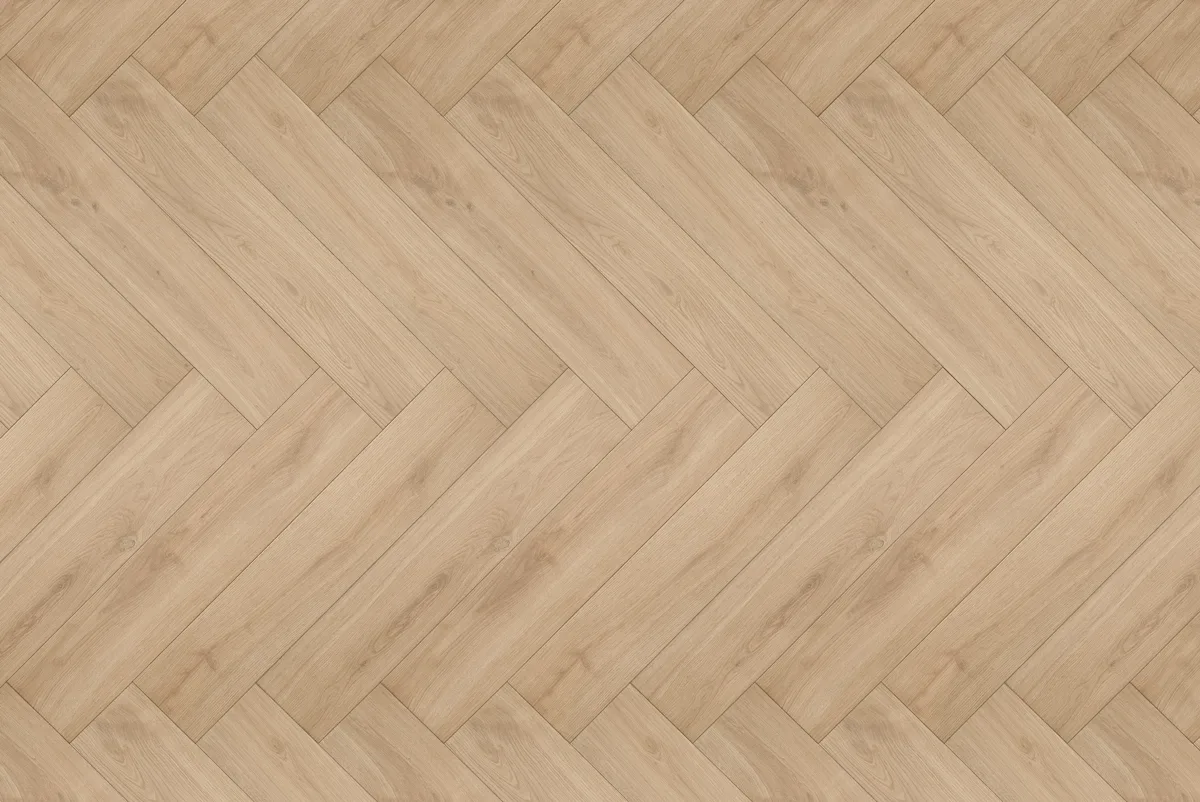 Floer Keramisch Parket Walvisgraat – Zandbruin Eiken