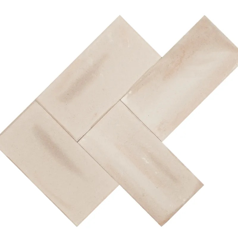 Floer Terracotta Beige Tegel – Visgraat Robuust Machinaal