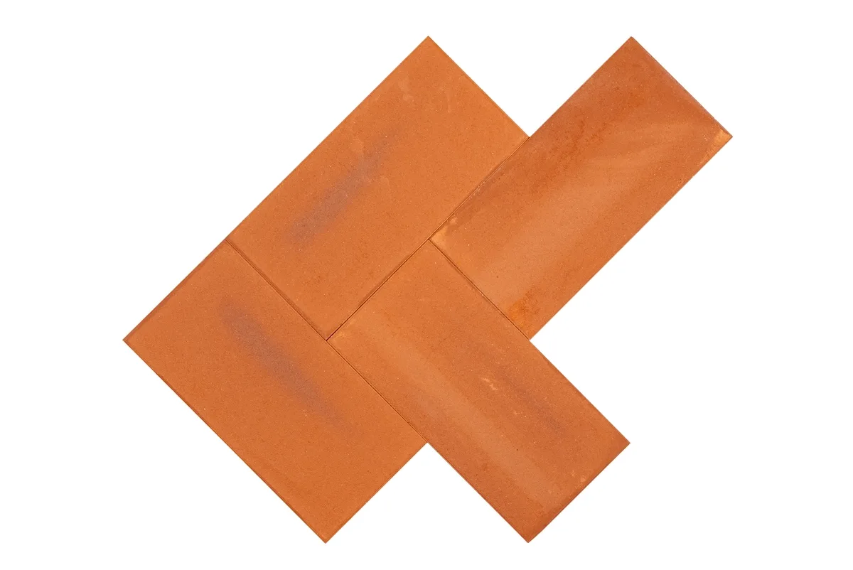 Floer Terracotta Roja Tegel – Visgraat Machinaal