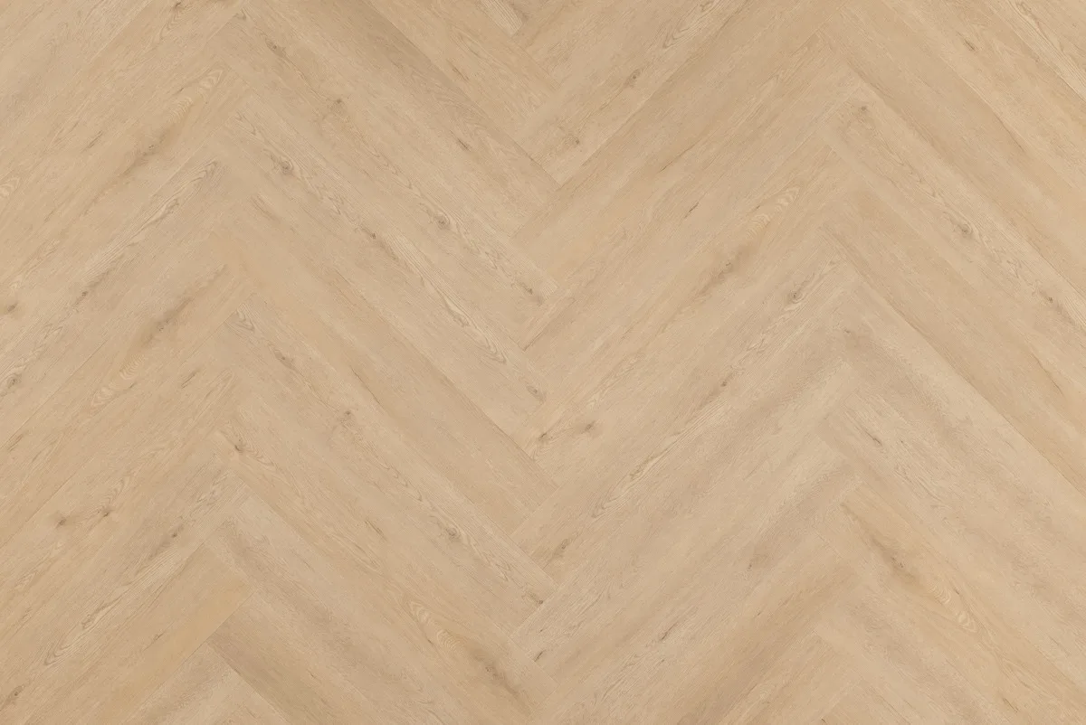 Floer Walvisgraat Click PVC – Gaia Grijsbeige