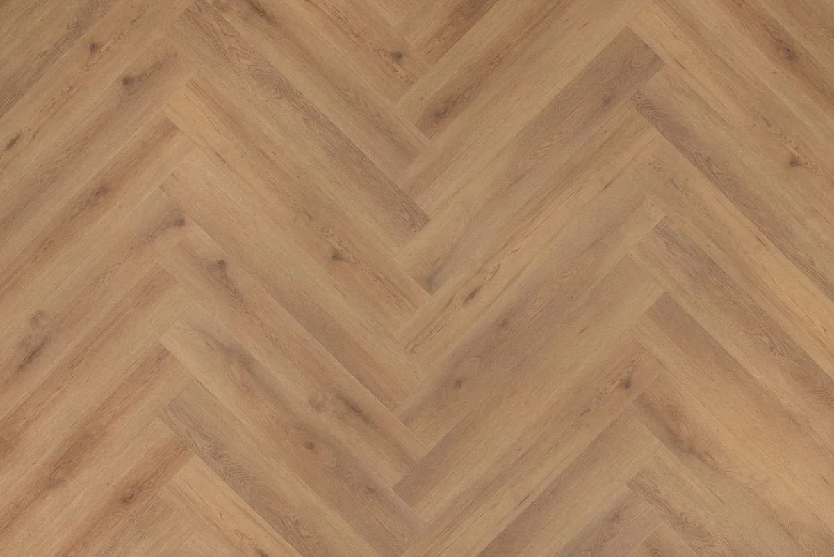 Floer Walvisgraat Click PVC – Narwal Nootbruin