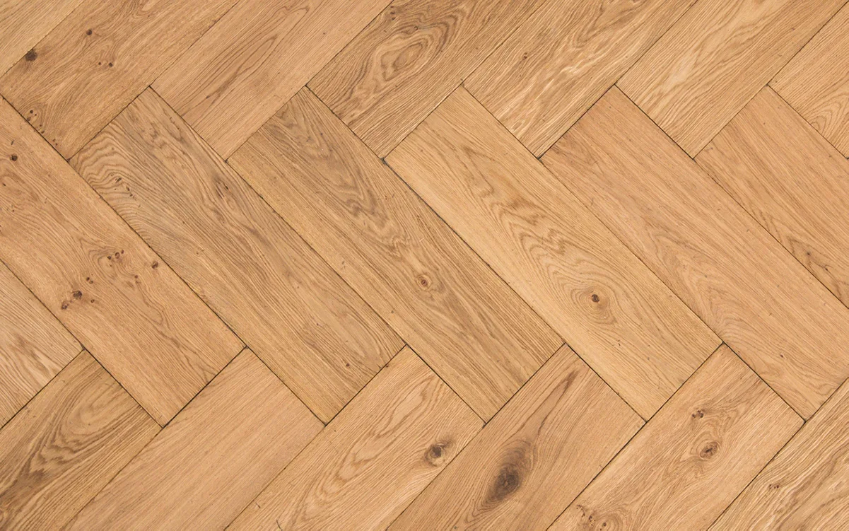 Visgraat Parket Rustiek Eiken Multiplank – Verouderd & Geolied